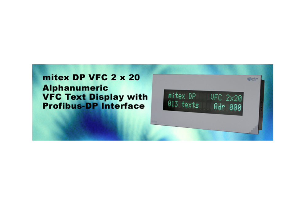 面板安装显示屏  mitex  VFC2/20